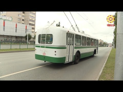 Видео: Ретро-троллейбус можно встретить на улицах города