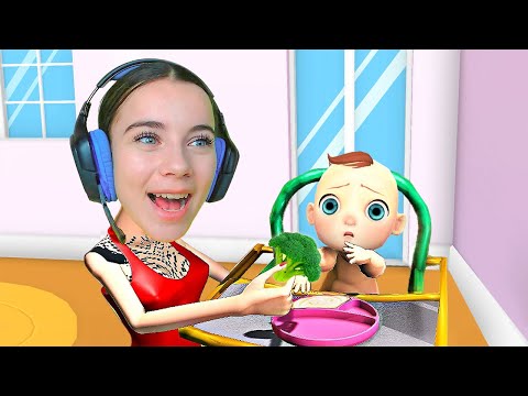 Видео: У МЕНЯ ПОЯВИЛСЯ РЕБЕНОК в Momlife Simulator
