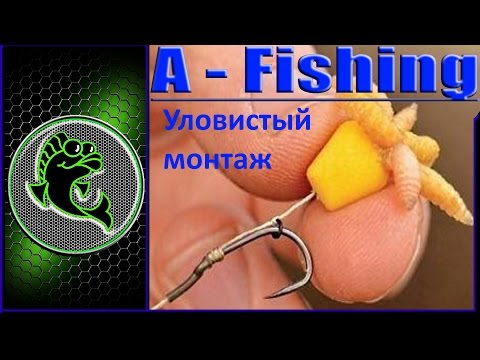 Видео: Бутерброд на волосе! Уловистая снасть для успешной рыбалки.