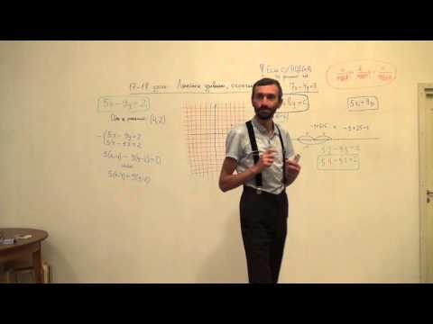 Видео: 2015_10_23 - 17, 18 лекцииА. В. Савватеева - Линейные уравнения. Окончание ч3/8