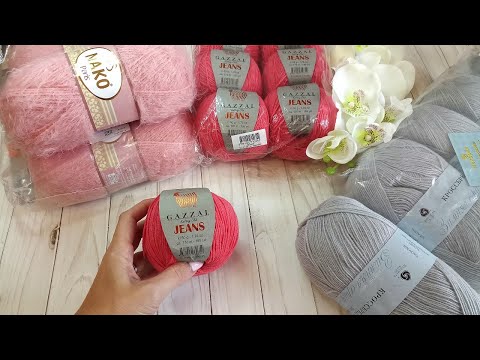 Видео: Обзор посылки с интернет-магазина "MyBobbin". Что планирую вязать?