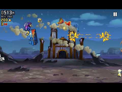 Видео: Jetpack Joyride Masters of the Universe (ДЖЕТПЕК С МОЛНИЕЙ) #5 
