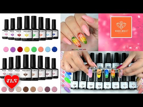 Видео: Modelones распаковка/гель-лаки/стемпинг дизайн/градиент