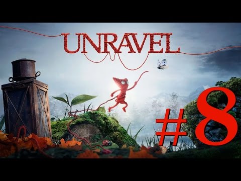 Видео: Unravel Прохождение {часть 8} Злобные вороны