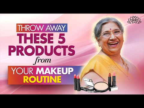 Видео: 5 косметических средств, вредящих вашей коже, здоровью и гормонам | Побочные эффекты макияжа | До...