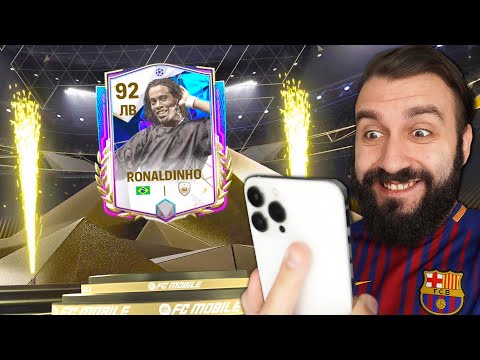 Видео: Скрафтил 99 НАПА и ПОЙМАЛ РОНИ в FC MOBILE 24!