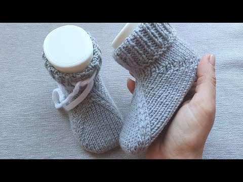 Видео: 🌟А теперь повторим на двух спицах?🌟 Авторские носочки / 9-12 мес