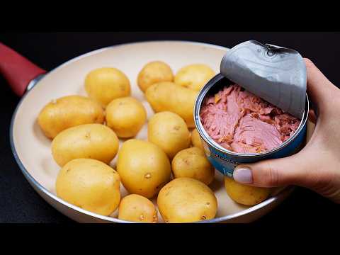 Видео: Просто возьмите КАРТОФЕЛЬ и БАНКУ ТУНЦА! Перед этим рецептом не сможет устоять никто!
