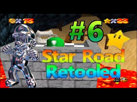 Видео: Прохождение SUPER MARIO 64 STAR ROAD (SM64 Hack) #6: ☆ Матрикс Марио