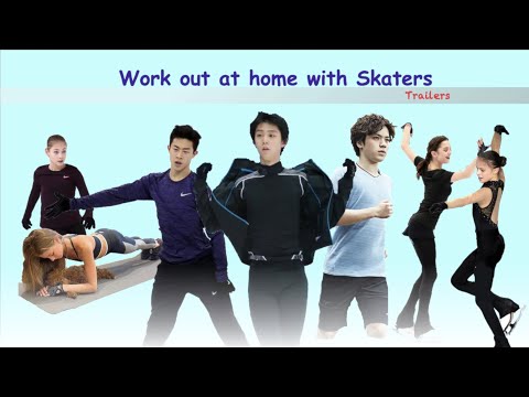 Видео: Что, если тренировки и разминка фигуристов станут нашими тренировочными упражнениями? - трейлеры