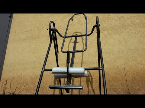 Видео: Самодельный ИНВЕРСИОННЫЙ стол. Мой помощник при болях позвоночника.