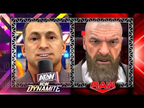 Видео: Что, если бы AEW вторглись в WWE?