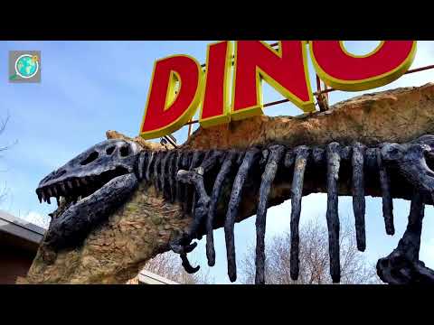 Видео: Дино Парк DinoPark в парке сказка
