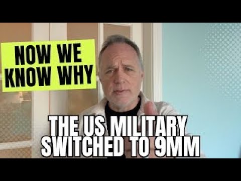 Видео: Теперь мы знаем, почему армия США перешла на 9-мм патроны!
