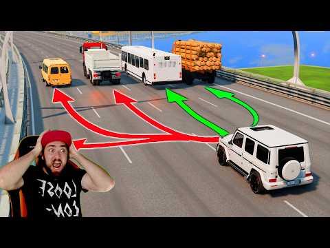 Видео: ВЫБЕРИ ПРАВИЛЬНЫЙ ПУТЬ чтобы ВЫЖИТЬ - КРАШ ТЕСТ в BeamNG Drive