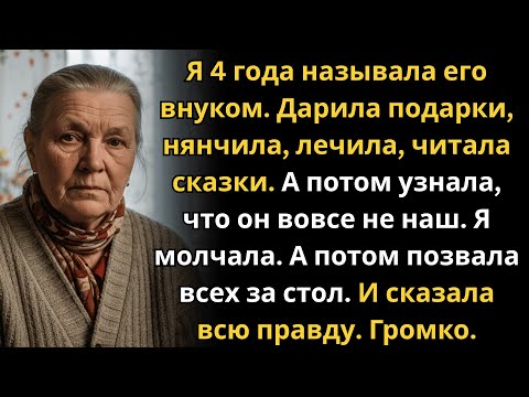 Видео: Я случайно узнала, что внук не от моего сына — и устроила «праздник правды»