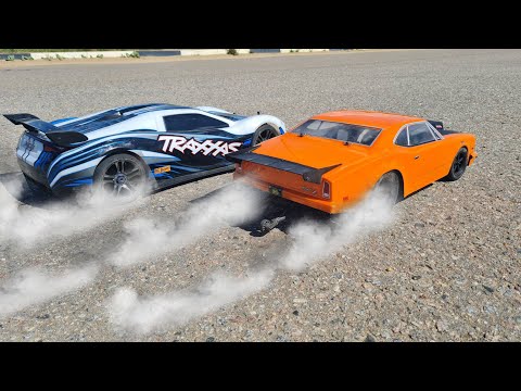 Видео: ДРАГСТЕР после тюнинга порвал Traxxas XO-1 ... почти ... RC fast cars