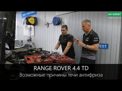 Видео: Range Rover 4.4 TD | Возможные причины течи антифриза