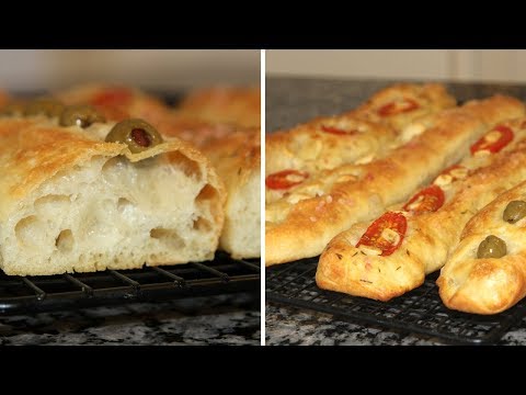 Видео: СТЕККА БЕЗ ЗАМЕСА.Получается у ВСЕХ!Невероятно вкусный и ароматный итальянский хлеб