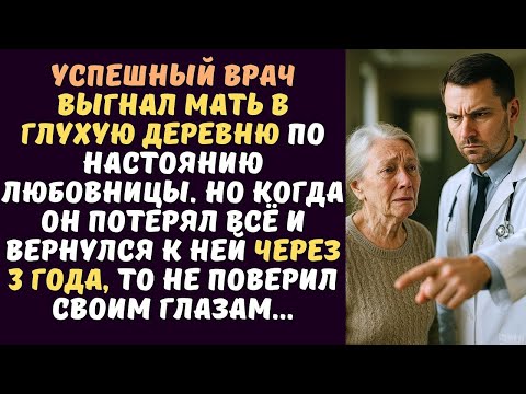 Видео: Успешный врач вывез мать в заброшенную деревню и три года не приезжал к ней.А когда все потерял и ..
