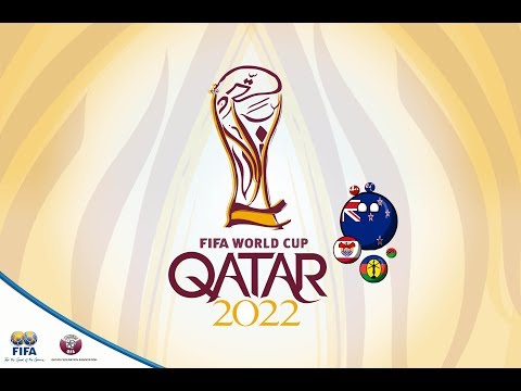 Видео: Отборочный Турнир к Чемпионату Мира 2022 с стиле CountryBalls#1 Океания!