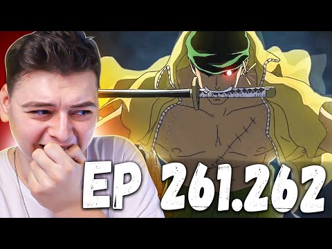Видео: Сила Зоро! Ван-Пис 261-262 серия | Реакция на аниме | Water 7