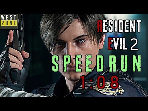 Видео: СПИДРАН Resident Evil 2 Remake LION A гайд на русском сложность standart speedrun