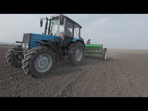 Видео: Сіємо ярий ячмінь, не без пригод!