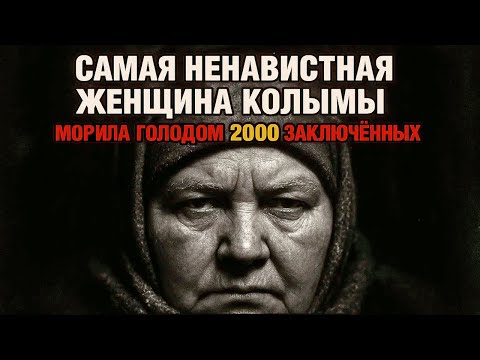 Видео: ПОВАРИХА ГУЛАГа МОРИЛА голодом 2000 зэков: самая ненавистная женщина | Документальная драма