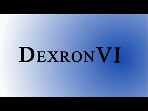 Видео: Dexron стандарты для АКПП. (Dexron II, Dexron III, Dexron 6)