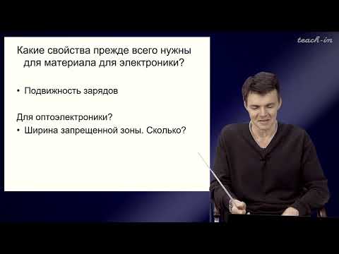 Видео: Паращук Д.Ю. - Физика органических полупроводников - 1. Введение
