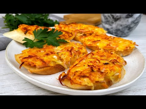 Видео: Самый БЮДЖЕТНЫЙ рецепт! Бутерброды "Из того,что было"! Вкусно,просто и быстро