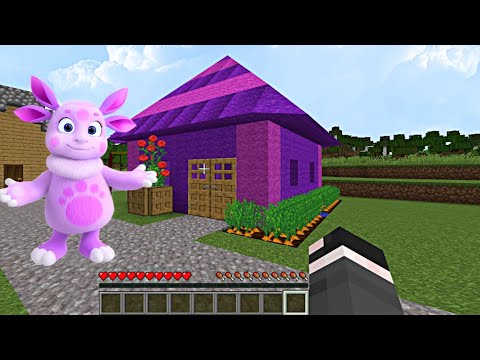 Видео: Построил дом для Лунтика, теперь он живёт в моей деревне Minecraft! Тролинг 100% Майнкрафт