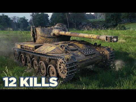 Видео: AMX 13 75 • 12 фрагов в одной битве )) World of Tanks