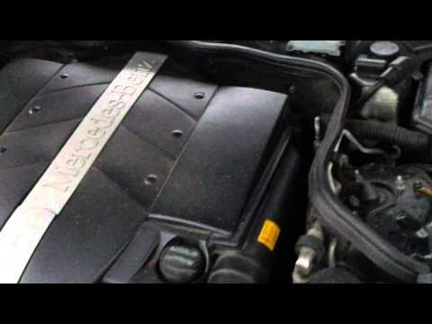 Видео: Стук W211 М112 (1)