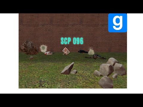 Видео: убигаю от скромника scp 096 в Garrys Mod