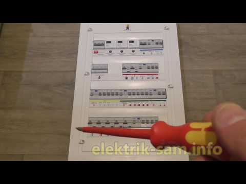 Видео: Электрический щит квартиры много УЗО - 3 фазы неотключаемые линии