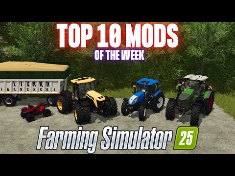 Видео: ТОП-10 МОДОВ НЕДЕЛИ — Farming Simulator 25