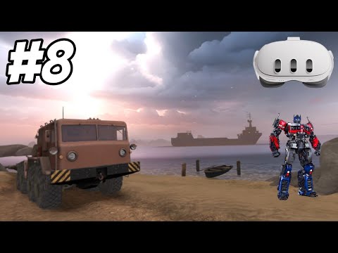 Видео: Оптимус Прайм на закате! №8 | MudRunner VR Rus | Quest 3