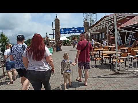 Видео: В отпуске. Подъемник "Олимп" в Геленджике, "Южный причал" в Архипо-Осиповке.