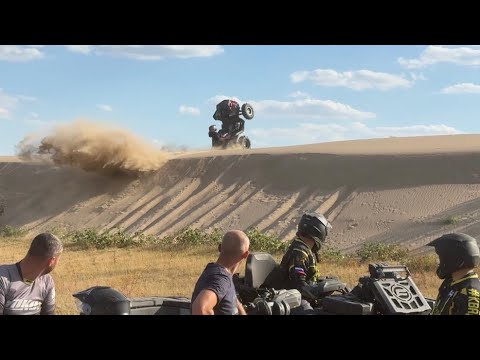 Видео: Выезд Волгоградских гряземесов за Волгу🚜💦 Тестируем Segway At10 Mud с доработками 🛠️