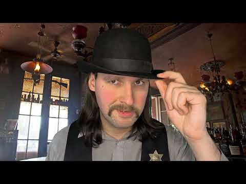 Видео: АСМР Шериф на диком западе