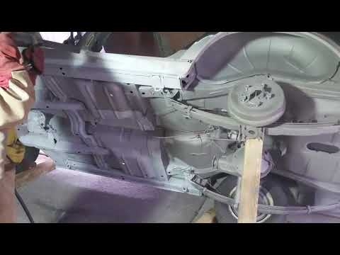 Видео: # ГаЗ 24 Волга оцинковка кузова.