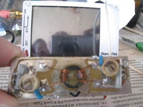 Видео: "Yaesu FT-840" - самодельный АМ фильтр - прогон на Nano VNA