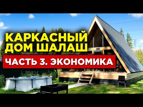 Видео: 75000 в месяц - доходный каркасный дом шалаш. Экономика проекта, окупаемость, доходы и расходы.