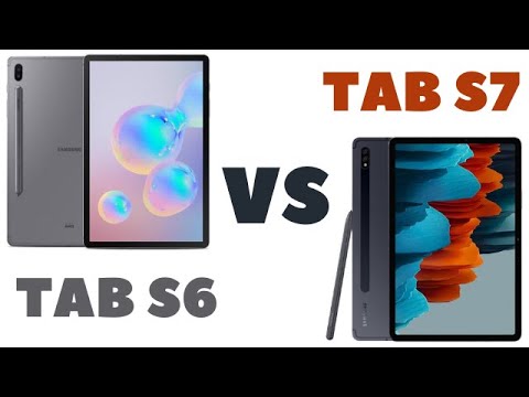 Видео: Сравнение Samsung Galaxy Tab S6 VS Samsung Galaxy Tab S7