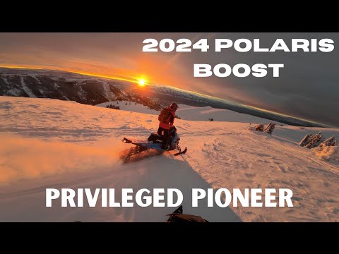 Видео: Polaris 850 Boost 2024 года: вечернее путешествие по бездорожью — привилегированный первопроходец