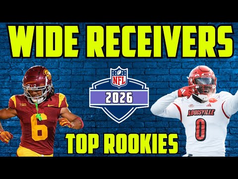 Видео: Рейтинг принимающих на драфте НФЛ 2026 года | Новички Future Dynasty