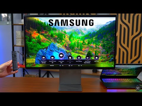 Видео: Распаковка умного монитора Samsung M9: 4K OLED-монитор!
