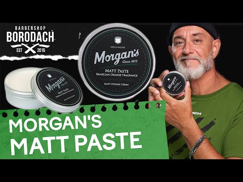 Видео: Матовая паста для укладки Morgans Matt Paste Бразильский апельсин